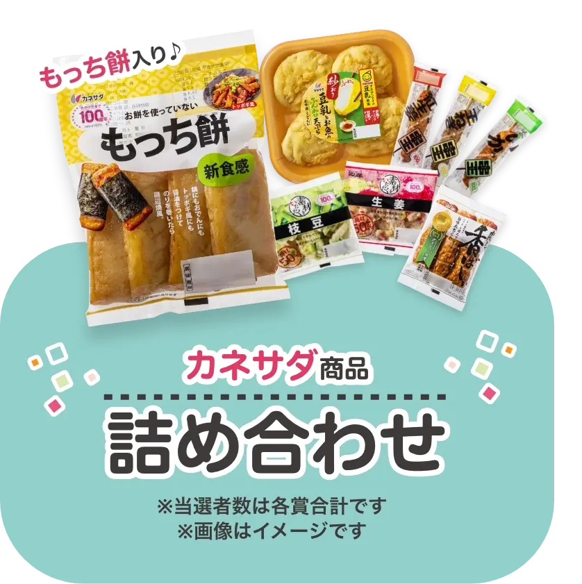 カネサダ商品詰め合わせ